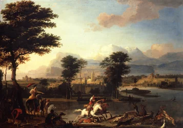 Die Hirschjagd, ca. 1675