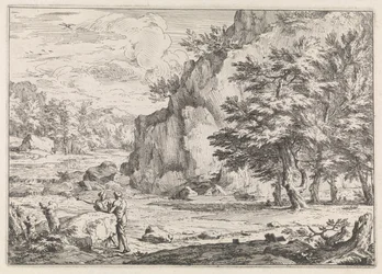 Landschaft mit Felsen