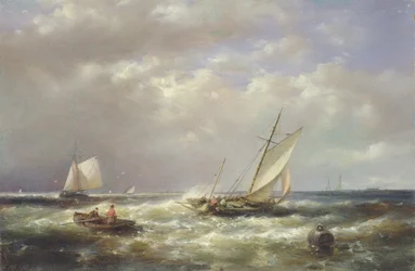 Fischerboote vor der Küste