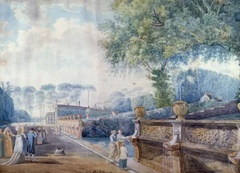 Die Gärten des Palazzo Doria Pamphili, Rom