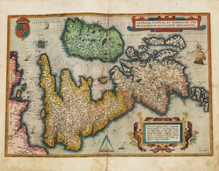 Angliae, Scotiae, et Hiberniae, sive Britannicar: Insularum descriptio (England, Schottland und Irland, auch bekannt als die Britischen Inseln)