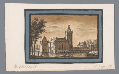 Ansicht des Schlosses Montfoort