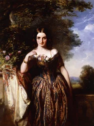 Porträt von Mrs. J. Hardcastle, geb. Anne Capper