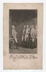 Mein Herr Obrist!, ca. 1795 (Gravur)