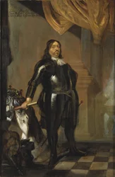 Porträt von König Karl X. Gustav von Schweden