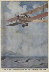 Italienische Flügel über dem Ärmelkanal