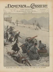 An den Toren Italiens, die aktuellen kombinierten Manöver zur Verteidigung des Hügels von Gignod in Richtung Großer Sankt Bernhard