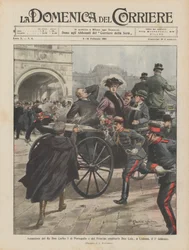 Ermordung von König Don Carlos I. von Portugal und des Kronprinzen Don Luiz in Lissabon am 1. Februar