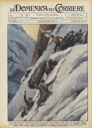 Von den einundzwanzig Alpini des Bataillons Fenestrelle, die von Lawinen im Alta Dora-Tal verschüttet wurden