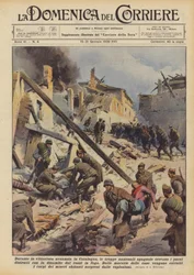 Während des siegreichen Vormarsches in Katalonien fanden die spanischen Nationaltruppen die Dörfer