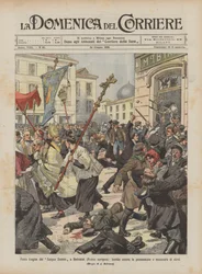 Tragisches Fronleichnamsfest in Bielostok (europäisches Russland), Bomben gegen die Prozession und Massaker an Juden