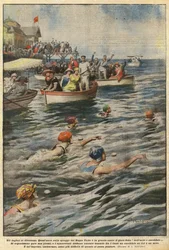 Die Engländer amüsieren sich