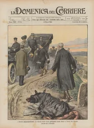 Die Dramen des Automobilismus, der gewaltsame Tod einer Prinzessin bei Rom und die Ankunft der Souveräne