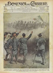 Die Kriegsversehrten an die Verteidiger des heiligen Bodens des Vaterlandes