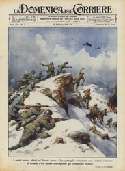 Unsere heldenhaften Alpini an der griechischen Front