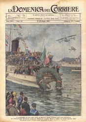 Das bewegende Ritual am idealen Grab des unbekannten Seemanns, gefeiert in den Gewässern von La Spezia