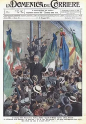 Die Rückkehr der italienischen Delegation