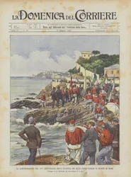 Die Gedenkfeier zum 42. Jahrestag der Abreise der Tausend vom Felsen von Quarto am Meer