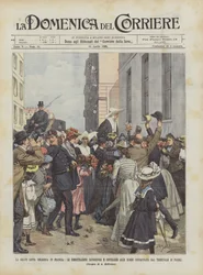 Der schwere religiöse Kampf in Frankreich, die Demonstrationen für und gegen die verurteilten Nonnen