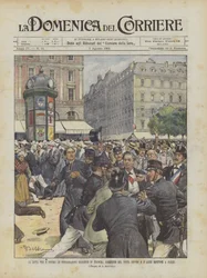 Der Kampf für und gegen die religiösen Kongregationen in Frankreich, die Verhaftung des Dichters Coppee und anderer Abgeordneter in Paris