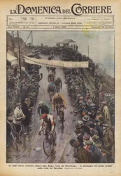 Das XIX. Radrennen Mailand-San Remo, gewonnen von Girardengo