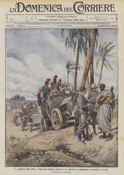 Die Eroberung Libyens, friedliche Erkundung im Landesinneren zur Freundschaft mit den Einheimischen und Erkennung der Orte