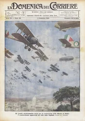 Die große Luftfahrtveranstaltung zur Feier des Marsches auf Rom, zweihundertsiebzig