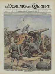 Der Krieg auf dem Balkan, hartnäckiges Bombardement und bewundernswerter Widerstand von Scutari