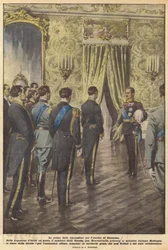 Die erste der Wiedergutmachungen für das Massaker von Giannina