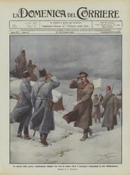 Wiederaufnahme des Krieges, bulgarischer Parlamentarier überbringt dem türkischen Lager die Nachricht