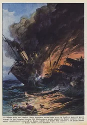 Das Massaker an den englischen Schiffen