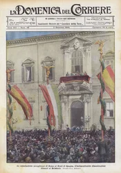 Die begeisterten Empfänge Roms für die Könige von Spanien