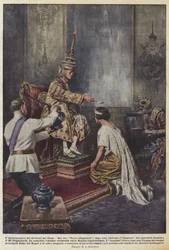 Die Krönung der Könige von Siam