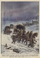 Der Winter in Russland stoppt nicht die siegreichen Operationen unserer Kämpfer