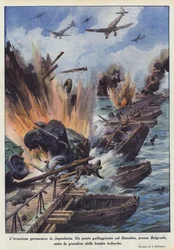 Der deutsche Einbruch in Jugoslawien