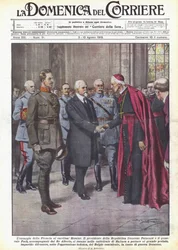 Die Ehrung Frankreichs für Kardinal Mercier