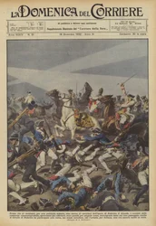 Bevor eine Ladung Ritter aus der Zeit Friedrichs für einen deutschen Film begann?