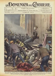 Barbarische Szenen in Sevilla