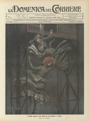 Schrecklicher Sturz zweier Frauen aus einem Aufzug in Neapel