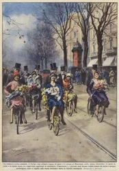 Ein bizarrer Hochzeitszug