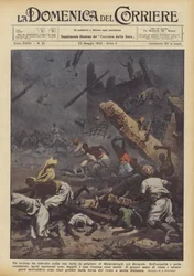 Ein Wirbelsturm hat das Gefängnis von Mymensingh in Bengalen verwüstet