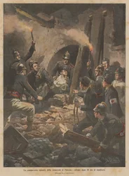 Ein bewegendes Ereignis der Katastrophe von Palermo, nach 26 Stunden unter den Trümmern gerettet