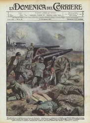 Eine heldenhafte Episode des rumänischen Vormarsches in Moldawien