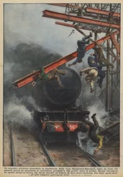 Ein ungewöhnlicher Eisenbahnunfall in England