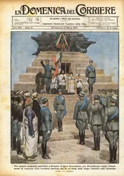 Eine große patriotische Zeremonie in Bengasi