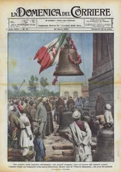 Ein großes katholisches Fest in Asmara, acht große Glocken, gegossen aus dem Bronze der feindlichen Kanonen
