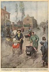 Ein verrücktes Rennen junger Mütter über 83 Kilometer