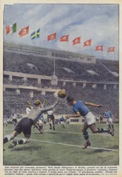 Eine Überraschung für hunderttausend Zuschauer