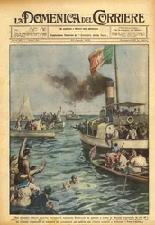 Ein triumphaler italienischer Sporterfolg