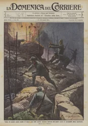 Der Mut der Männer gegen die Tücken der Mittel, eine der heldenhaften nächtlichen Überraschungen unserer Truppen